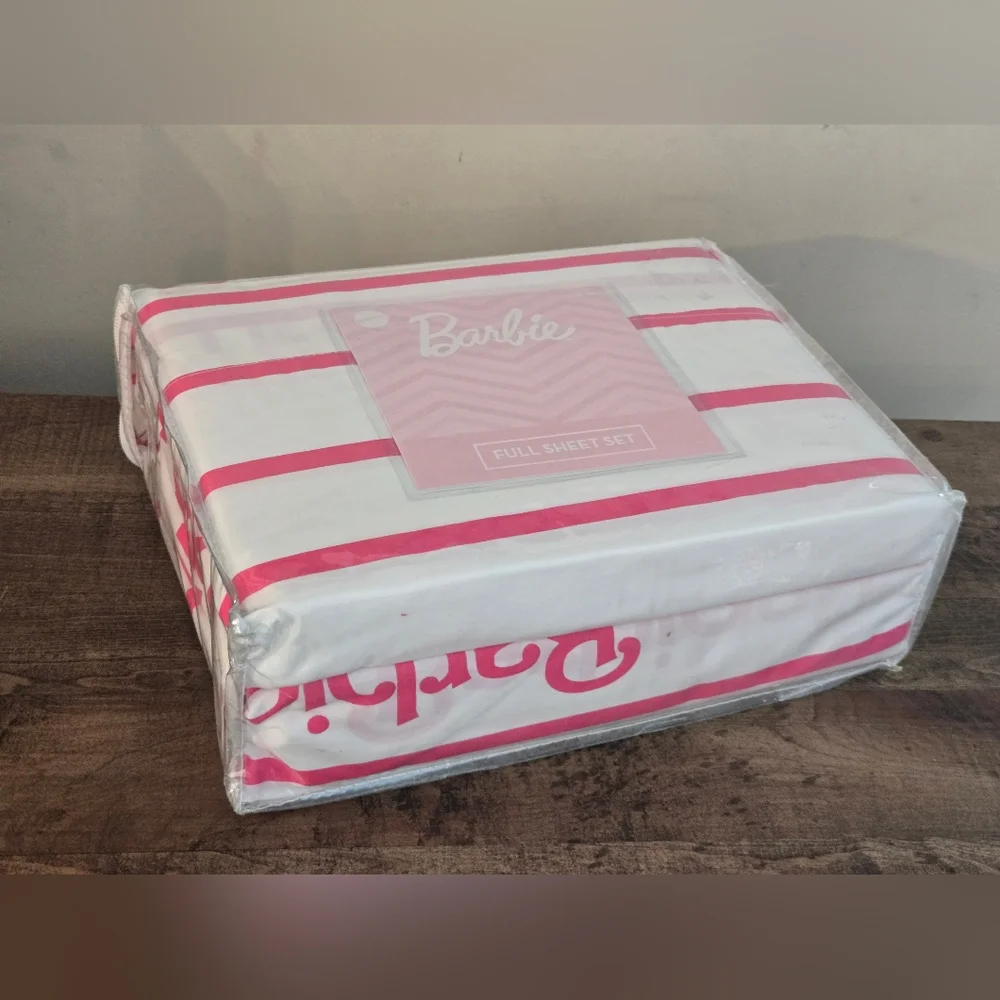 Barbie Movie FULL Sheet Set 100% Cotton NEW